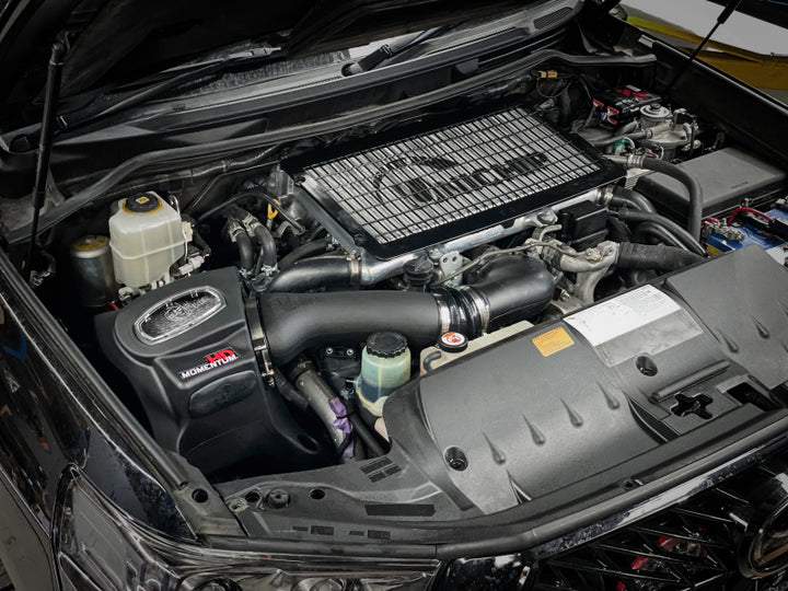 aFe 08-21 Toyota Land Cruiser (J200) V8-4.5L (td) Momentum HD Air Intake System w/ Pro DRY S Filter - Bull Strap