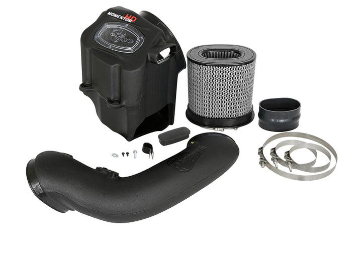 aFe Momentum HD Intakes Pro Dry S Ford Diesel Trucks V8 6.7L (td) - Bull Strap