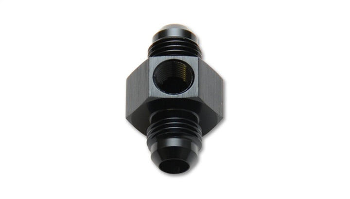 Vibrant -8AN Male Union Adapter Fitting w/ 1/8in NPT Port - Bull Strap