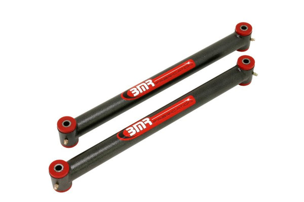 BMR 82-02 3rd Gen F-Body Non-Adj. Lower Control Arms (Polyurethane) - Black Hammertone - Bull Strap