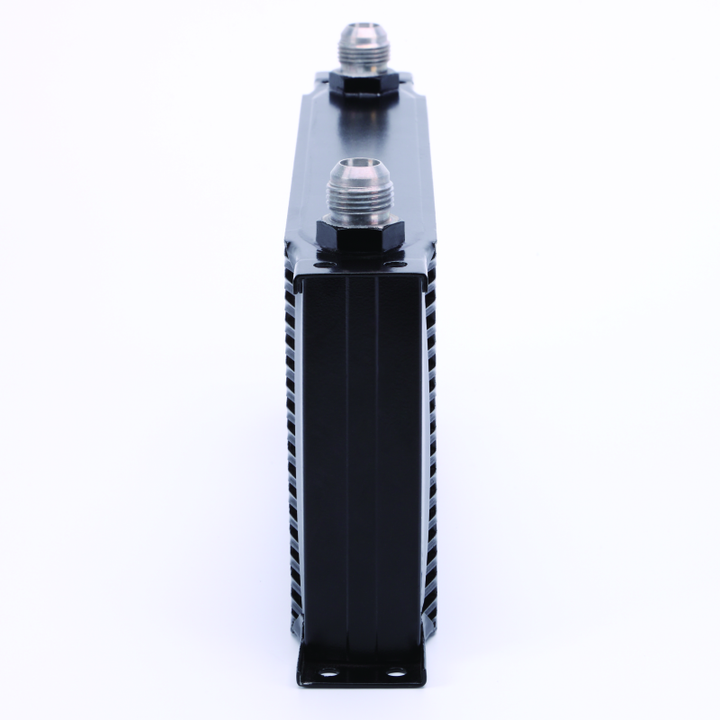 Mishimoto Universal 19 Row Oil Cooler - Black - Bull Strap