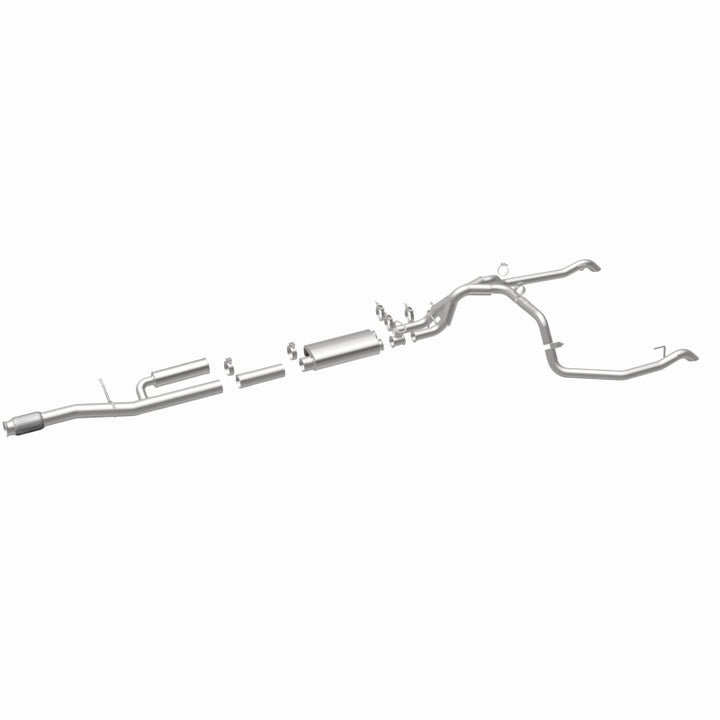 MagnaFlow 24-25 Chevrolet/GMC Silverado/Sierra 1500 ZR2/AT4X Overland Series Cat-Back Exhaust System - Bull Strap