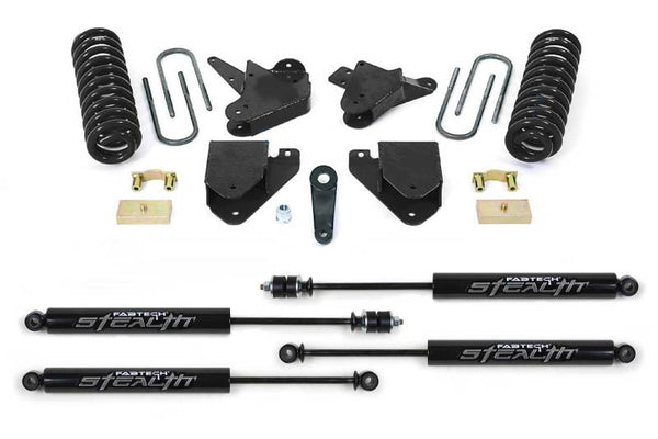 Fabtech 01-04 Ford F250/350 2WD 6in Basic Sys w/Stealth - Bull Strap