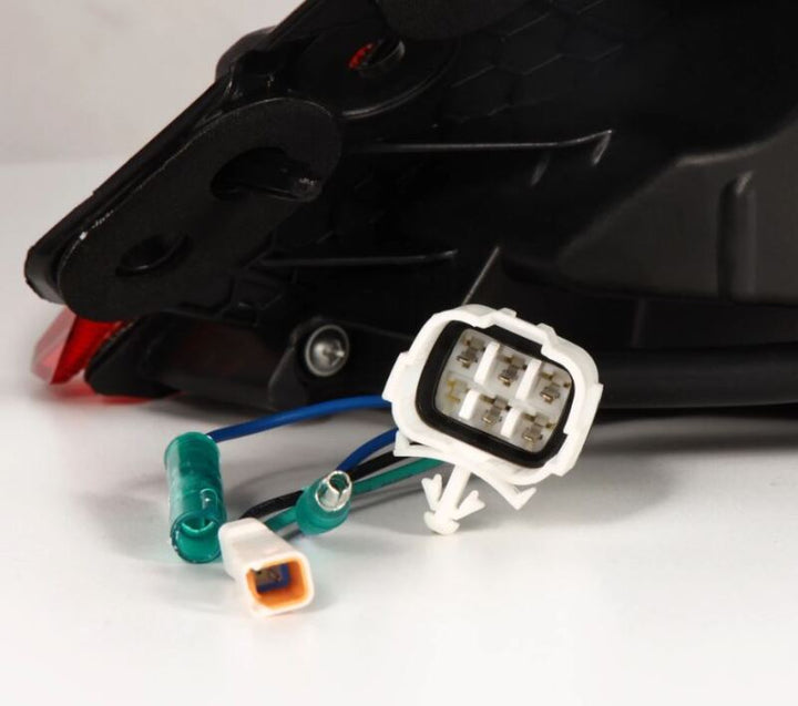AlphaRex 22-24 Toyota GR86 LUXX LED Taillights Black Smoke - Bull Strap
