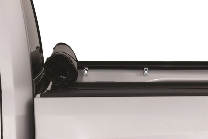 Tonno Pro 14-19 Chevy Silverado 1500 5.8ft Fleetside Lo-Roll Tonneau Cover - Bull Strap