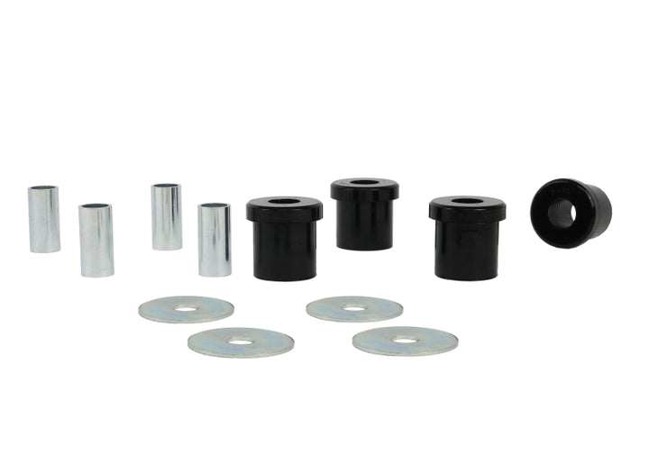 Whiteline Plus Mitsubishi 5/91-4/00 Montero/Pajero/Shogun Front Upper Inner Control Arm Bushing Kit - Bull Strap