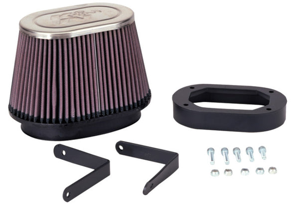 K&N 91-99 Dodge Stealth / Mitsubishi 3000GT V6-3.0L Performance Intake Kit - Bull Strap
