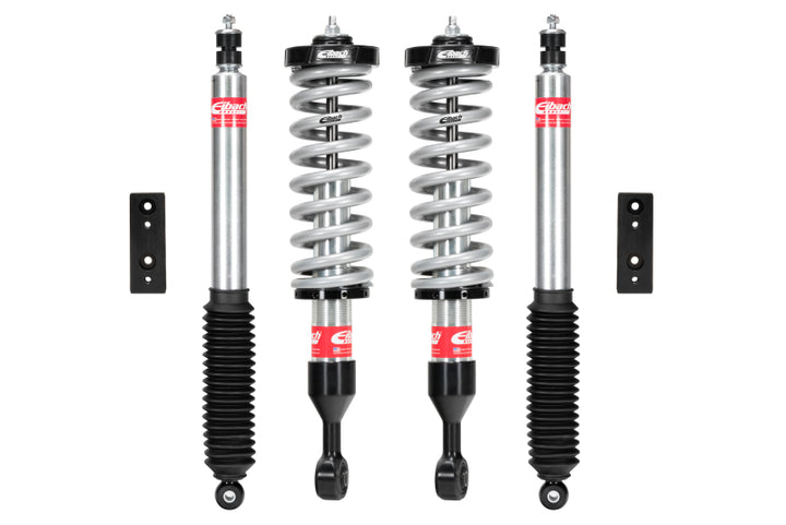 Eibach 05-15 Toyota Tacoma 2WD Pro-Truck Coilover Stage 2 (Front Coilovers + Rear Shocks) - Bull Strap