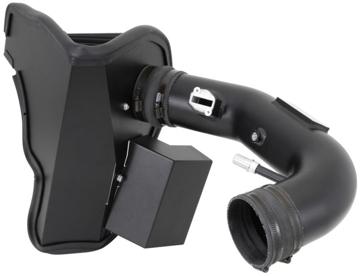 K&N 11-14 Ford Mustang GT 5.0L V8 Black Performance Intake Kit - Bull Strap