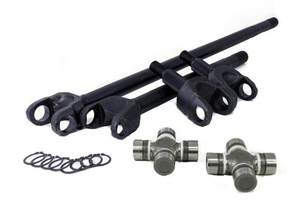 Revolution Gear & Axle 03-06 Jeep Wrangler TJ/LJ Rubicon Chromoly Discovery Series Front Axle Kit - Bull Strap
