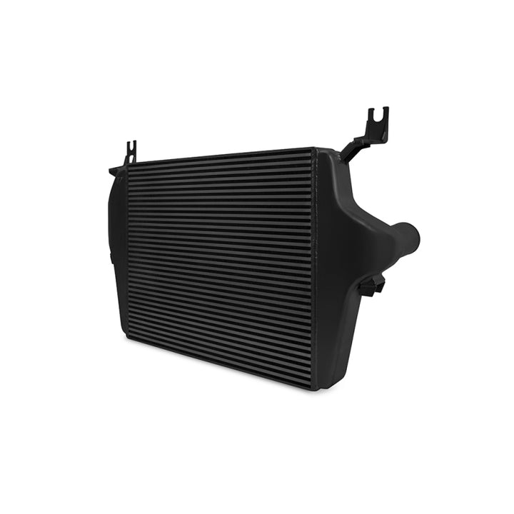 Mishimoto 99-03 Ford 7.3L Powerstroke PSD Black Intercooler Kit w/ Black Pipes - Bull Strap