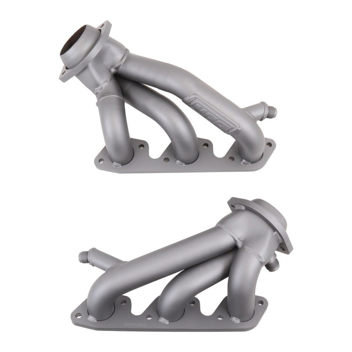BBK 99-04 Ford Mustang V6 Shorty Tuned Length Exhaust Headers - 1-5/8 Titanium Ceramic - Bull Strap