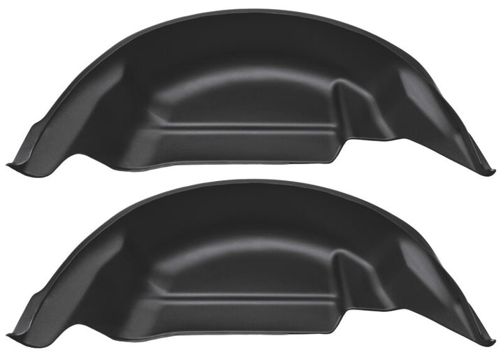 Husky Liners 15-20 Ford F-150 Black Rear Wheel Well Guards - Bull Strap