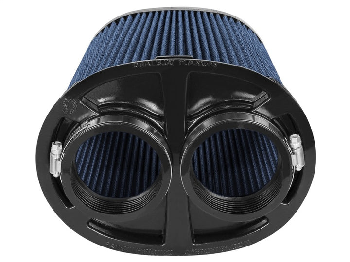 aFe MagnumFLOW Pro 5R OE Replacement Filter 3F (Dual) x (8.25x6.25)B(mt2) x (7.25x5)T x 9H - Bull Strap