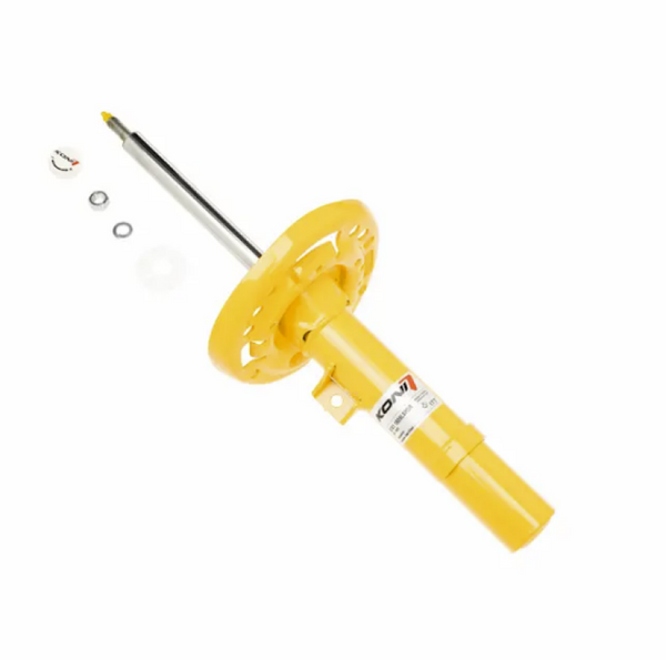 Koni Sport (Yellow) Shock 16-21 Civic w/ 50.5mm Clamp Area - Front Driver Side - Bull Strap