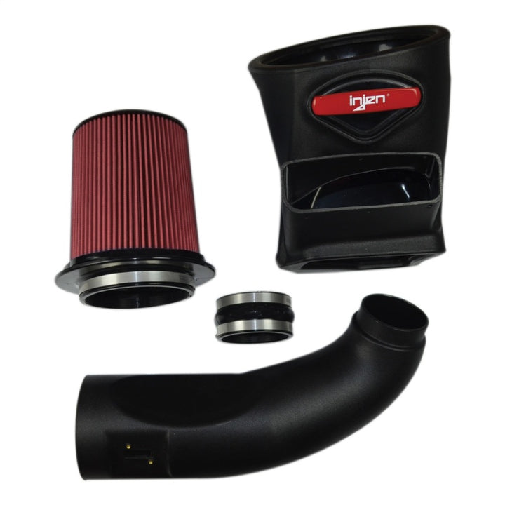 Injen 17-19 Chevy Silverado 2500/3500 Duramax L5P 6.6L Evolution Cold Air Intake (Oiled Filter) - Bull Strap