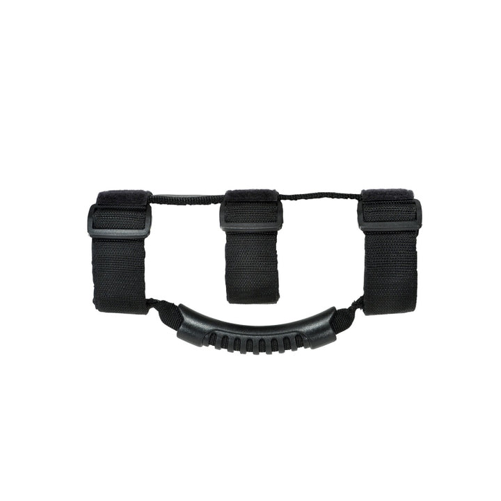 Rugged Ridge Ultimate Grab Handles Black 55-20 CJ/Jeep Wrangler /JT - Bull Strap