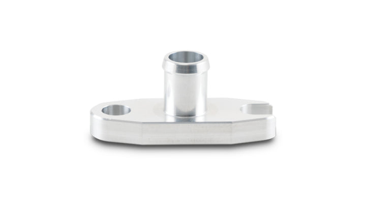 Vibrant Oil Drain Flange w/5/8in OD Male Neck (for T3/T4 & GT40-GT55 Turbos) - Bull Strap