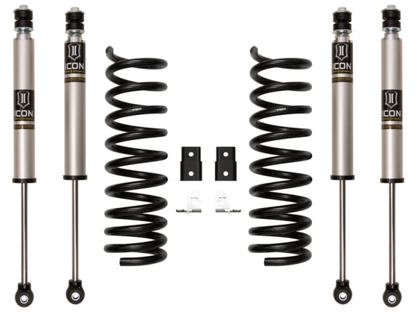 ICON 2014+ Ram 2500 4WD 2.5in Stage 1 Suspension System (Air Ride) - Bull Strap