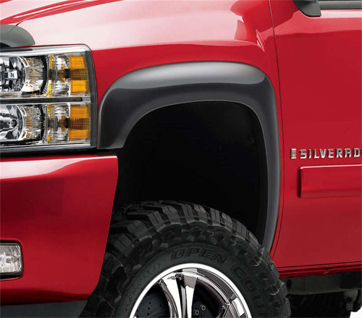 EGR 07-13 Chev Silverado 6-8ft Bed Rugged Look Fender Flares - Set (751504) - Bull Strap