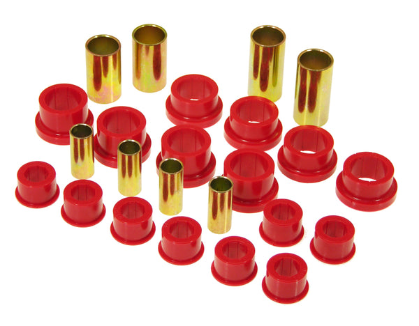 Prothane 70-78 Datsun 240/260/280Z Rear Control Arm Bushings - Red - Bull Strap