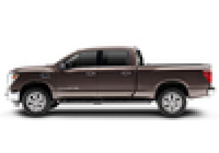 BAK 17-20 Nissan Titan 5ft 6in Bed BAKFlip MX4 Matte Finish - Bull Strap