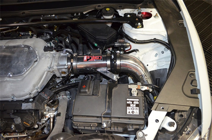 Injen 2015+ Acura TLX 3.5L V6 Black Cold Air Intake - Bull Strap