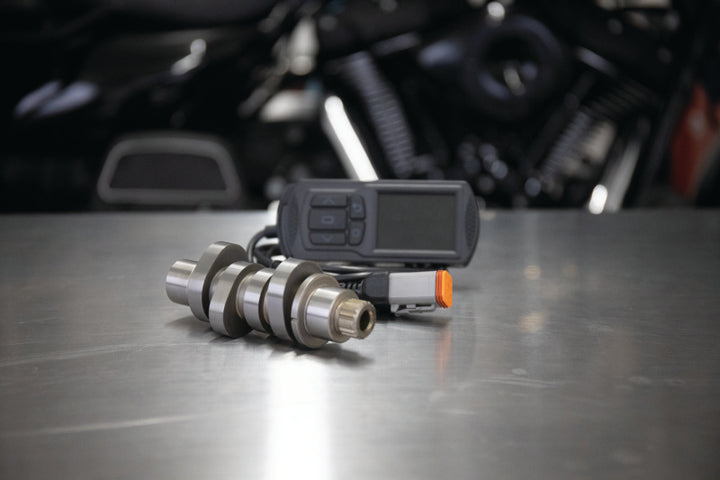 S&S Cycle 17-19 M8 Touring Models 475 Chain Drive Camshaft & Dynojet PV-3 Kit - Bull Strap