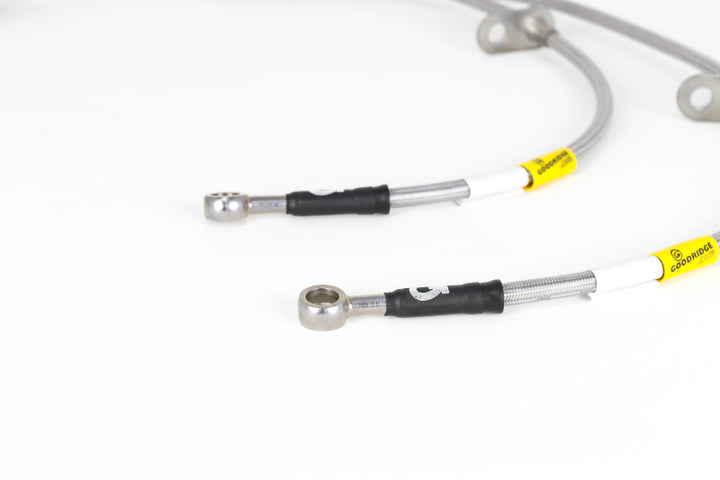 Goodridge 12-15 Chevrolet Camaro (ZL1 Only) Stainless Steel Brake Line Kit - Bull Strap