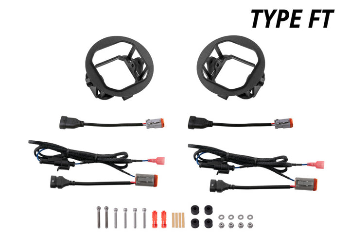 Diode Dynamics SS3 Type X Fog Light Mounting Kit - Bull Strap