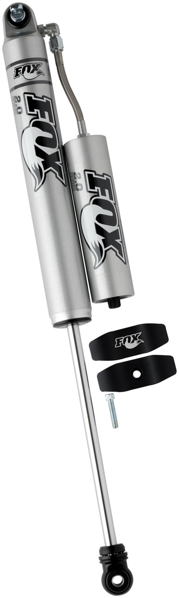 Fox 07+ Jeep JK 2.0 Performance Series 11.6in. Smooth Body Remote Reservoir Rear Shock / 4-6in. Lift - Bull Strap