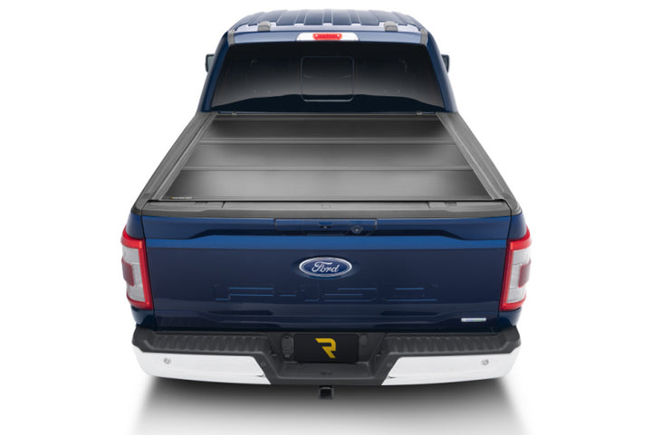 UnderCover 2021+ Ford F-150 Crew Cab 5.5ft Ultra Flex Bed Cover - Bull Strap