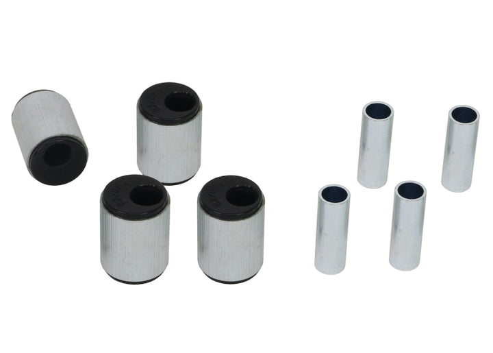 Whiteline Plus 10/89-12/97 Mazda Miata NA/MX5 NA Front Control Arm - Upper Inner Bushing Kit - Bull Strap