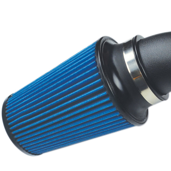 Injen 16-19 BMW 340i/340i GT 3.0L Turbo Wrinkle Black Cold Air Intake - Bull Strap