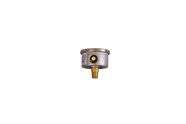 Aeromotive 0-15 PSI Fuel Pressure Gauge - Bull Strap