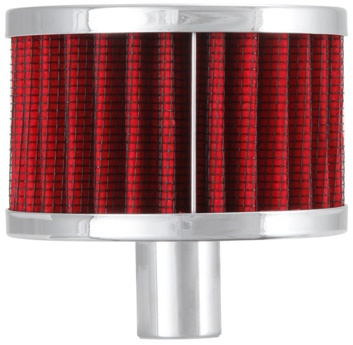 K&N Filter 3/4in Vent 3in Diameter 2in Height - Bull Strap
