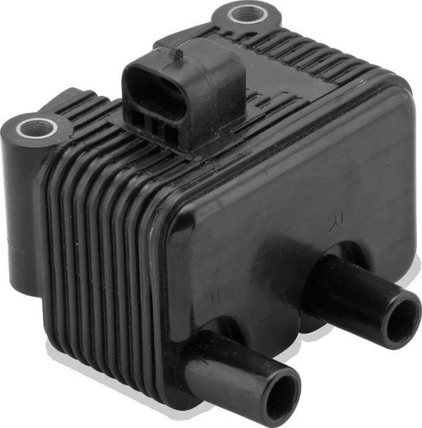 Twin Power 99-01 FLHT Carbureted Ignition Coil Black Replaces H-D 31655-99 - Bull Strap