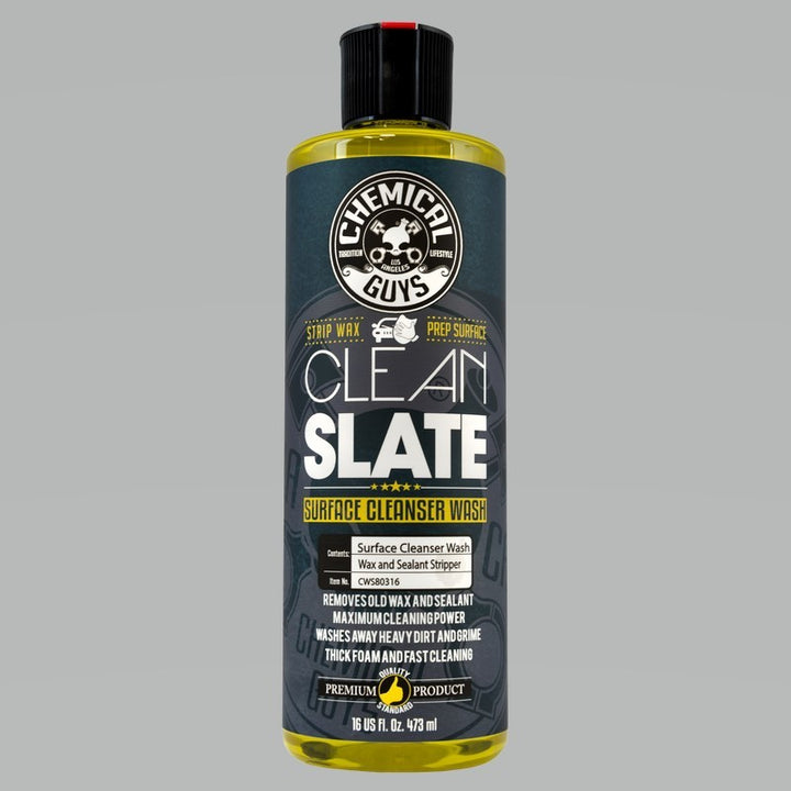 Chemical Guys Clean Slate Surface Cleanser Wash Soap - 16oz - Bull Strap
