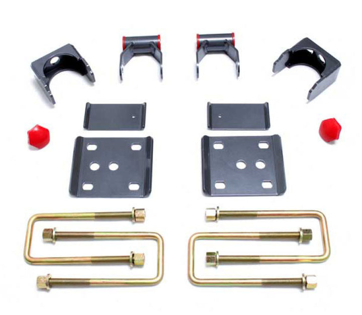 MaxTrac 09-14 Ford F-150 2WD 5in Rear Lowering Flip Kit - Bull Strap
