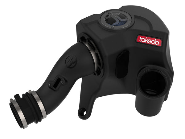 aFe Takeda Momentum Pro 5R Cold Air Intake System 17-19 Honda Ridgeline V6-3.5L - Bull Strap