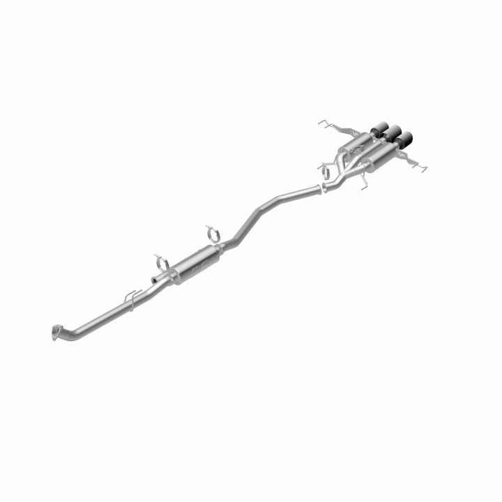MagnaFlow 2023+ Honda Civic Type R SPEQ Series Cat-Back Perf Exhaust System w/ CF Tips - Bull Strap