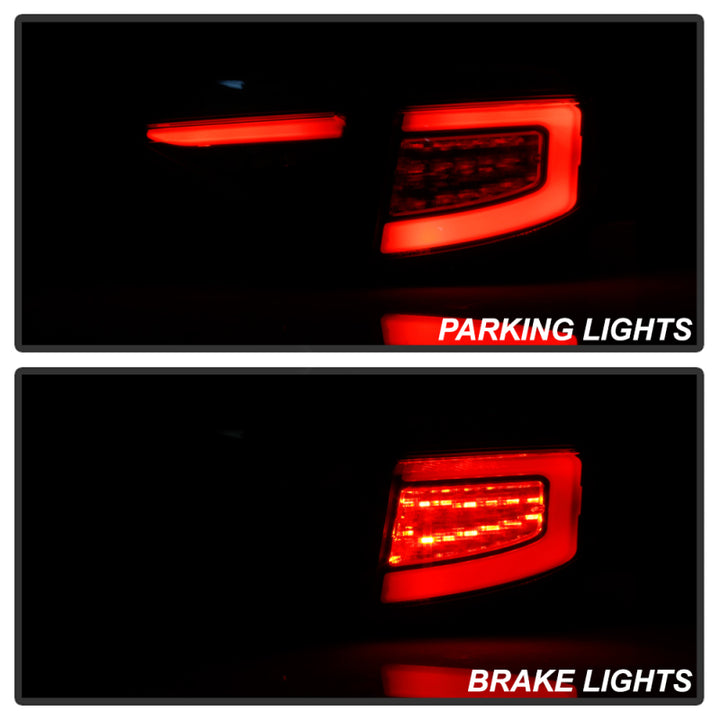 Spyder 08-14 Subara Impreza WRX Hatchback LED Tail Lights Seq Signal Blk Smoke ALT-YD-SI085D-SEQ-BSM - Bull Strap