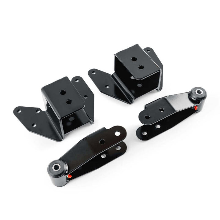 QA1 99-06 Chevrolet Silverado 1500 2WD Long  Bed Single Adjustable 2-4in Rear Drop Kit - Bull Strap