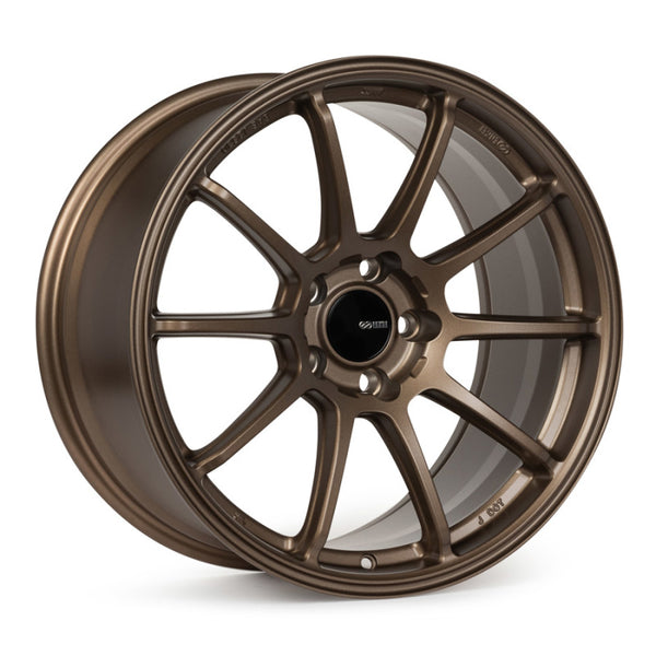 Enkei TRIUMPH 18x9.5 5x114.3 38mm Offset Matte Bronze Wheel - Bull Strap