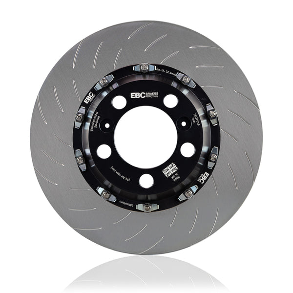 EBC Racing 2017+ Honda Civic Type-R 2 Piece SG Racing Front Rotors - Bull Strap