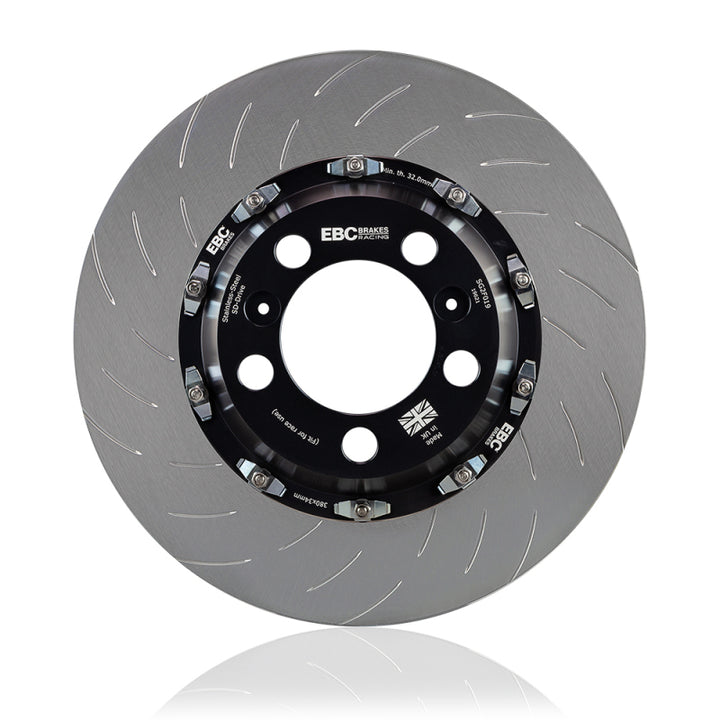 EBC Racing 2017+ Honda Civic Type-R 2 Piece SG Racing Front Rotors - Bull Strap