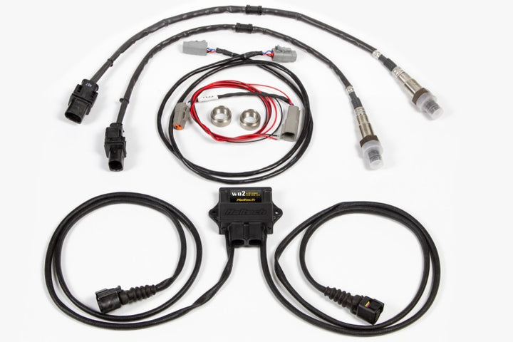 Haltech WB2 Dual Channel CAN O2 Wideband Controller Kit - Bull Strap