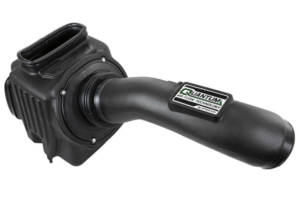 aFe Quantum Pro DRY S Cold Air Intake System 17-18 GM/Chevy Duramax V8-6.6L L5P - Dry - Bull Strap