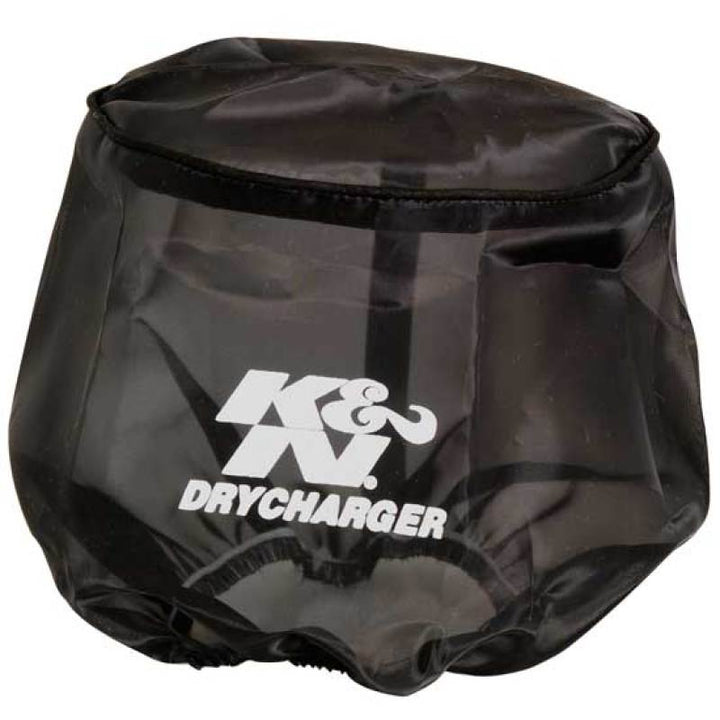 K&N Drycharger Round Tapered Black Filter Wrap - Bull Strap