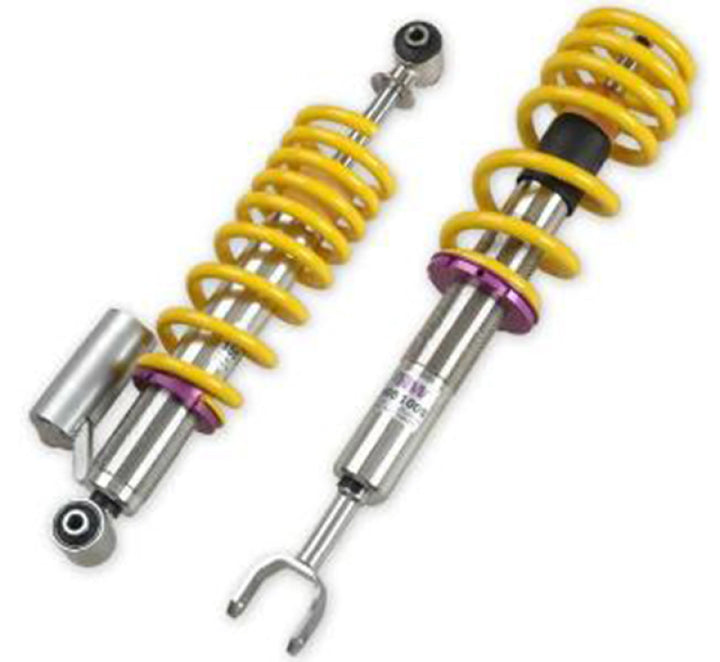 KW Coilover Kit V3 Audi A4 S4 (8D/B5 B5S) Sedan + Avant; Quattro incl. S4; all engines - Bull Strap